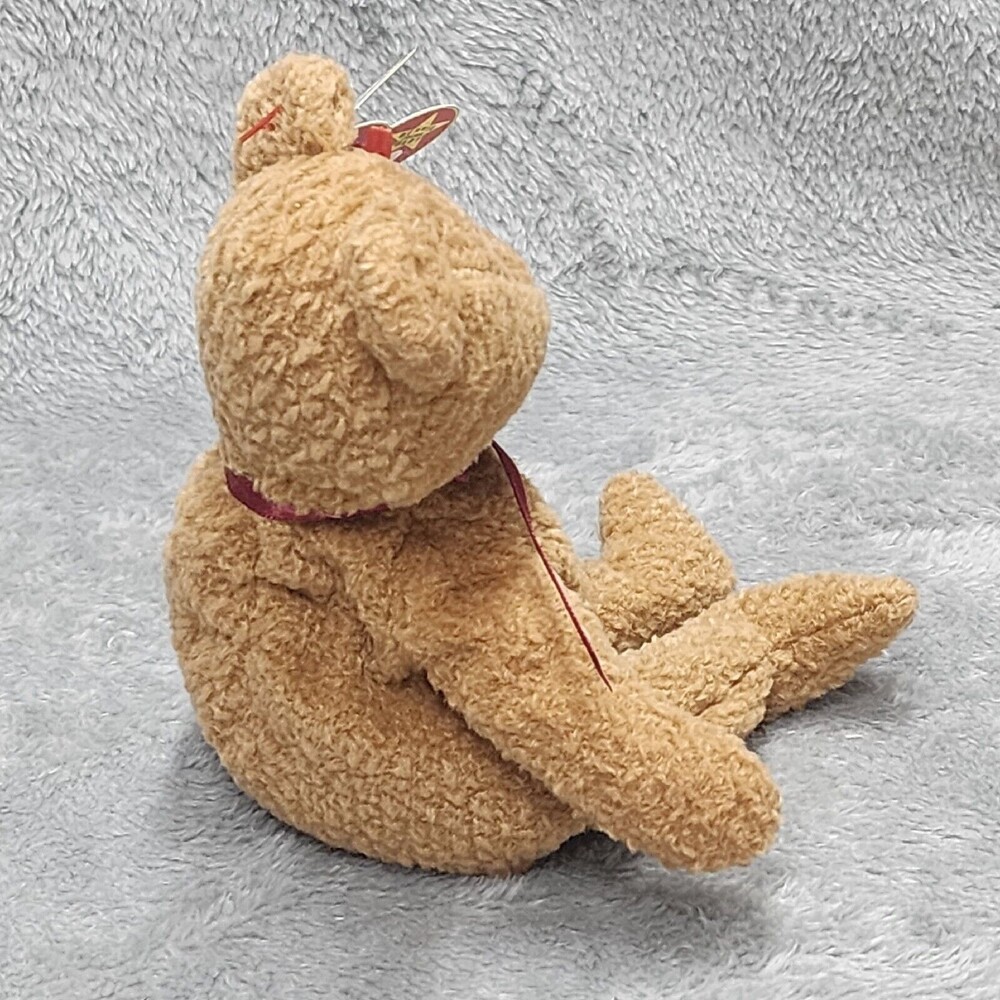 Beanie Babies Curly 1993 1996 RARE Baby Bear Toy Vtg - Picture 2 of 10